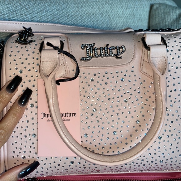 **ALL BAGS SOLD** Rhinestone Juicy couture handbags and backpack - Picture 10 of 10